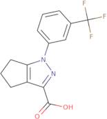 1-[3-(Trifluoromethyl)phenyl]-1H,4H,5H,6H-cyclopenta[C]pyrazole-3-carboxylic acid