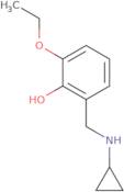 2-[(Cyclopropylamino)methyl]-6-ethoxyphenol