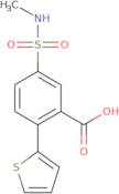 5-(Methylsulfamoyl)-2-(thiophen-2-yl)benzoic acid