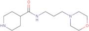 N-[3-(Morpholin-4-yl)propyl]piperidine-4-carboxamide