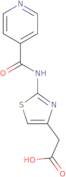 [2-(Isonicotinoylamino)-1,3-thiazol-4-yl]acetic acid