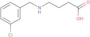 4-{[(3-Chlorophenyl)methyl]amino}butanoic acid