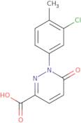 1-(3-Chloro-4-methylphenyl)-6-oxo-1,6-dihydropyridazine-3-carboxylic acid