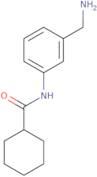 N-[3-(Aminomethyl)phenyl]cyclohexanecarboxamide