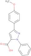 3-(4-Methoxyphenyl)-1-phenyl-1H-pyrazole-5-carboxylic acid