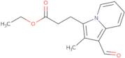 Ethyl 3-(1-formyl-2-methylindolizin-3-yl)propanoate