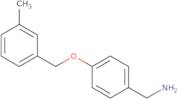 {4-[(3-Methylphenyl)methoxy]phenyl}methanamine