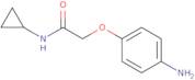 2-(4-Aminophenoxy)-N-cyclopropylacetamide