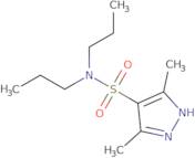 3,5-Dimethyl-N,N-dipropyl-1H-pyrazole-4-sulfonamide