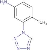 4-Methyl-3-(1H-1,2,3,4-tetrazol-1-yl)aniline
