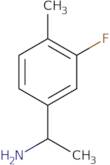 1-(3-Fluoro-4-methylphenyl)ethan-1-amine