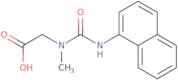 2-{Methyl[(naphthalen-1-yl)carbamoyl]amino}acetic acid