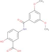 5-(3,5-Dimethoxybenzamido)-2-hydroxybenzoic acid