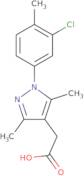 2-[1-(3-Chloro-4-methylphenyl)-3,5-dimethyl-1H-pyrazol-4-yl]acetic acid