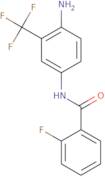 N-[4-Amino-3-(trifluoromethyl)phenyl]-2-fluorobenzamide