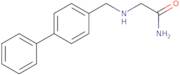 2-{[(4-Phenylphenyl)methyl]amino}acetamide