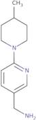 [6-(4-Methyl-1-piperidinyl)-3-pyridinyl]-methanamine