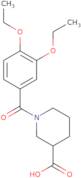 1-(3,4-Diethoxybenzoyl)piperidine-3-carboxylic acid