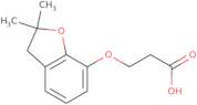 3-[(2,2-Dimethyl-2,3-dihydro-1-benzofuran-7-yl)oxy]propanoic acid