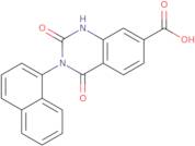 3-(Naphthalen-1-yl)-2,4-dioxo-1,2,3,4-tetrahydroquinazoline-7-carboxylic acid