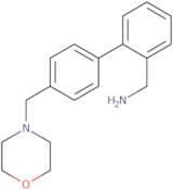 {2-[4-(Morpholin-4-ylmethyl)phenyl]phenyl}methanamine