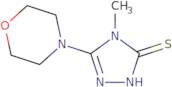 4-Methyl-5-(morpholin-4-yl)-4H-1,2,4-triazole-3-thiol