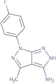 6-(4-Fluorophenyl)-4-methyl-1H,6H-[1,2]diazolo[3,4-c]pyrazol-3-amine