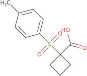 1-[(4-Methylbenzene)sulfonyl]cyclobutane-1-carboxylic acid