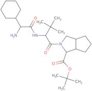 tert-Butyl 2-(2-(2-amino-2-cyclohexylacetamido)-3, 3-dimethylbutanoyl)octahydrocyclopenta[c]pyrrol…