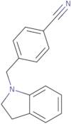 4-(2,3-Dihydro-1H-indol-1-ylmethyl)benzonitrile