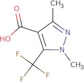 1,3-Dimethyl-5-(trifluoromethyl)-1H-pyrazole-4-carboxylic acid