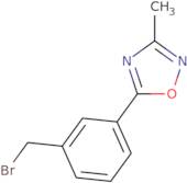 5-[3-(Bromomethyl)phenyl]-3-methyl-1,2,4-oxadiazole