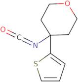 4-Isocyanato-4-(thiophen-2-yl)oxane