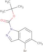 4-Bromo-5-methyl-1H-indazole, N1-BOC protected