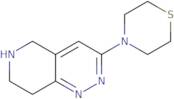 4-(5,6,7,8-Tetrahydropyrido[4,3-c]pyridazin-3-yl)thiomorpholine