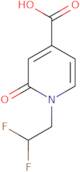 1-(2,2-Difluoroethyl)-2-oxo-1,2-dihydropyridine-4-carboxylic acid