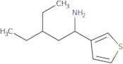 3-Ethyl-1-(thiophen-3-yl)pentan-1-amine