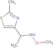 Methoxy[1-(2-methyl-1,3-thiazol-4-yl)ethyl]amine