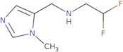 (2,2-Difluoroethyl)[(1-methyl-1H-imidazol-5-yl)methyl]amine