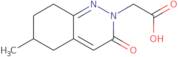 2-(6-Methyl-3-oxo-5,6,7,8-tetrahydrocinnolin-2(3H)-yl)acetic acid