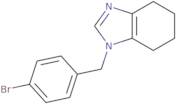 1-[(4-Bromophenyl)methyl]-4,5,6,7-tetrahydrobenzimidazole