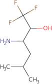 3-Amino-1,1,1-trifluoro-5-methylhexan-2-ol