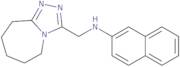 N-({5H,6H,7H,8H,9H-[1,2,4]Triazolo[4,3-a]azepin-3-yl}methyl)naphthalen-2-amine