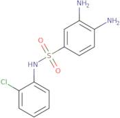 3,4-Diamino-N-(2-chlorophenyl)benzene-1-sulfonamide