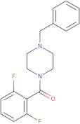 1-benzyl-4-(2,6-difluorobenzoyl)piperazine