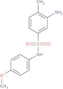 3-Amino-N-(4-methoxyphenyl)-4-methylbenzene-1-sulfonamide