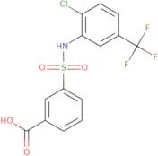 3-{[2-Chloro-5-(trifluoromethyl)phenyl]sulfamoyl}benzoic acid