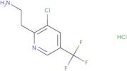 2-[3-Chloro-5-(trifluoromethyl)pyridin-2-yl]ethan-1-amine hydrochloride