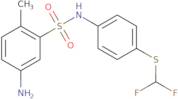 5-Amino-N-{4-[(difluoromethyl)sulfanyl]phenyl}-2-methylbenzene-1-sulfonamide