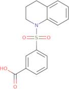 3-(1,2,3,4-Tetrahydroquinoline-1-sulfonyl)benzoic acid